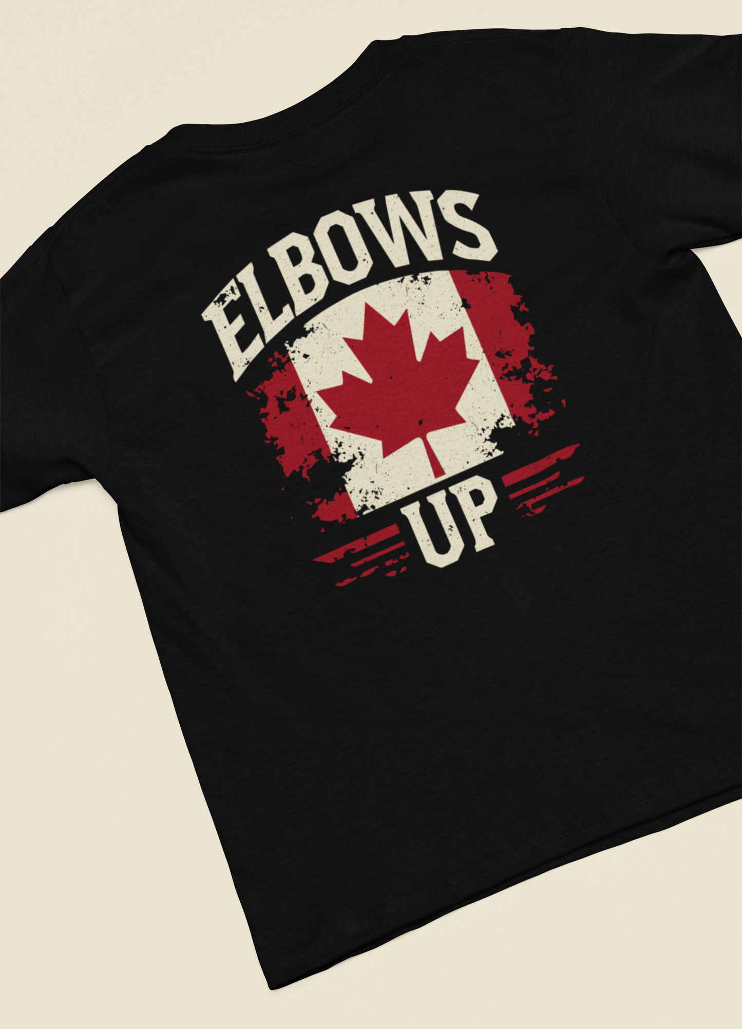 Elbows Up Distressed
