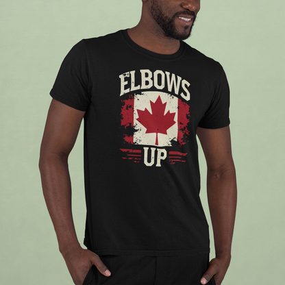 Elbows Up Distressed