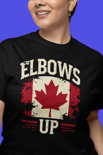 Elbows Up Distressed