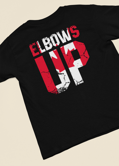 Elbows Up Canada Flag T-Shirt